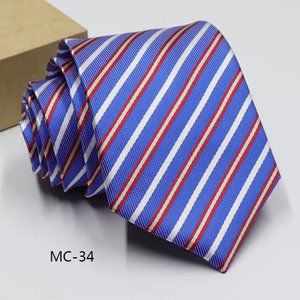 Men's striped tie size 145x 8